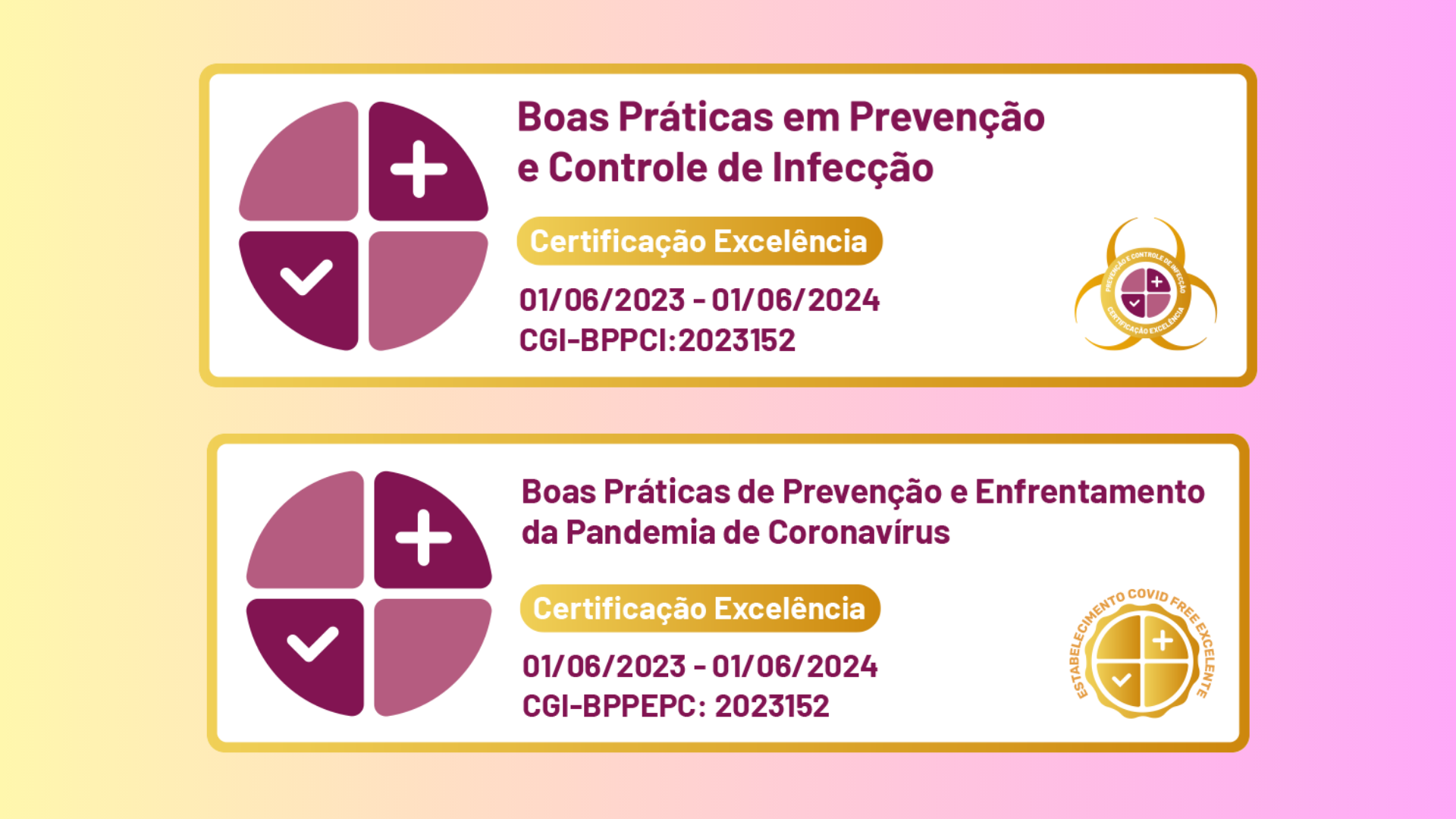 Certificações  Envolve Ambientes Seguros